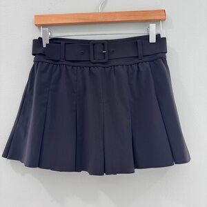 Aerie Belted Pleated Tennis Skort S